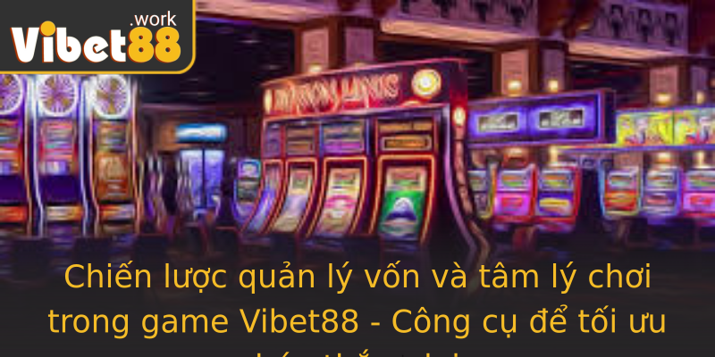Chiến lược quản lý vốn và tâm lý chơi trong game Vibet88 - Công cụ để tối ưu hóa thắng lợi
